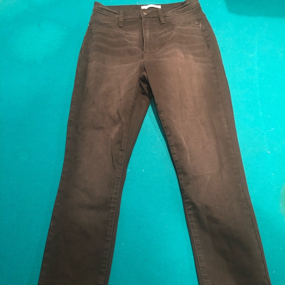 Black high waist jeans